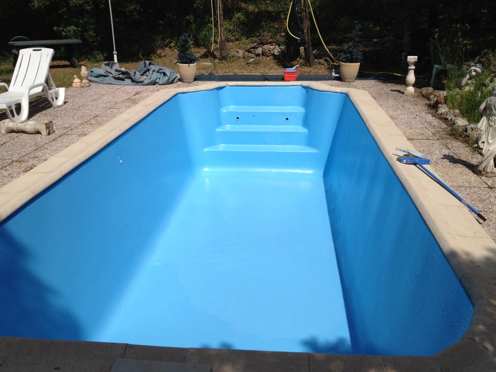 Peinture piscine